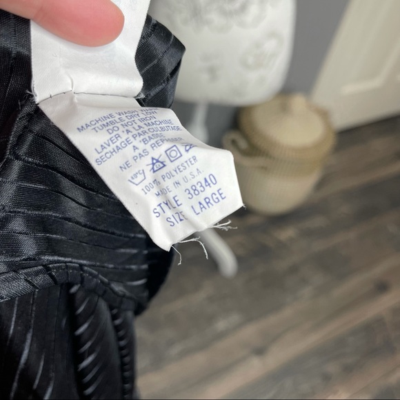 Vintage Lingerie by UNDERCOVER WEAR Semi Sheer Racerback Slip Nightgown Large - Picture 3 of 4